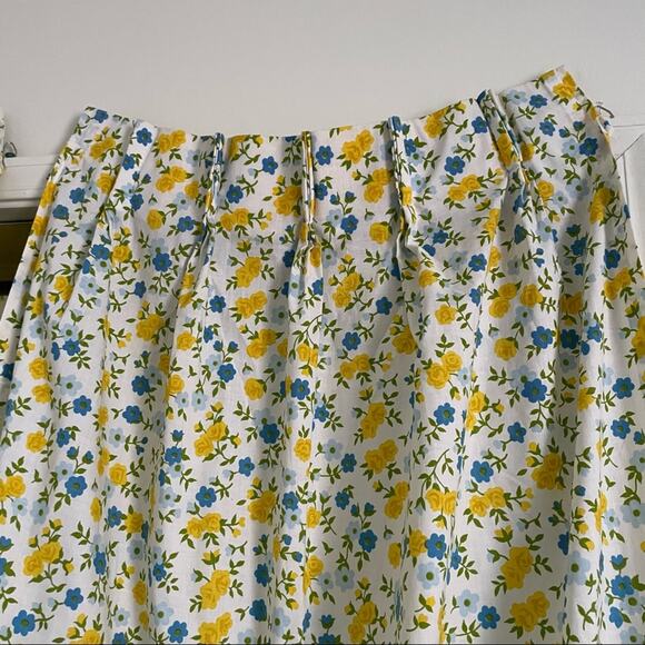 70s floral bedding set blue/yellow - Picture 8 of 13